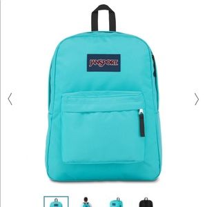 Jansport super break backpack blue color